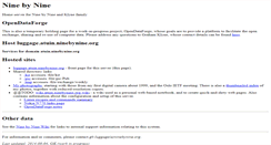 Desktop Screenshot of lists.atuin.ninebynine.org